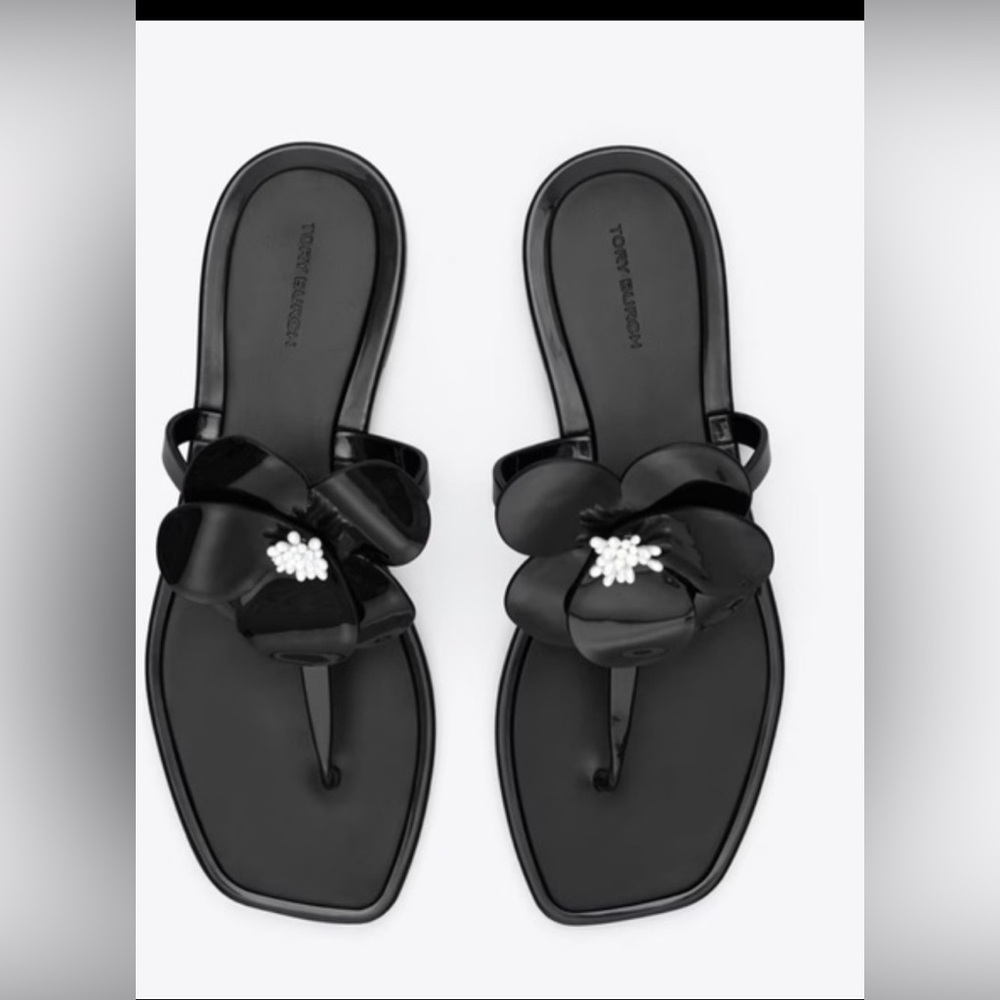 NIB Tory Burch Flower Jelly TPU Sandals